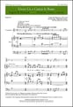 Unto Us a Child Is Born SATB choral sheet music cover